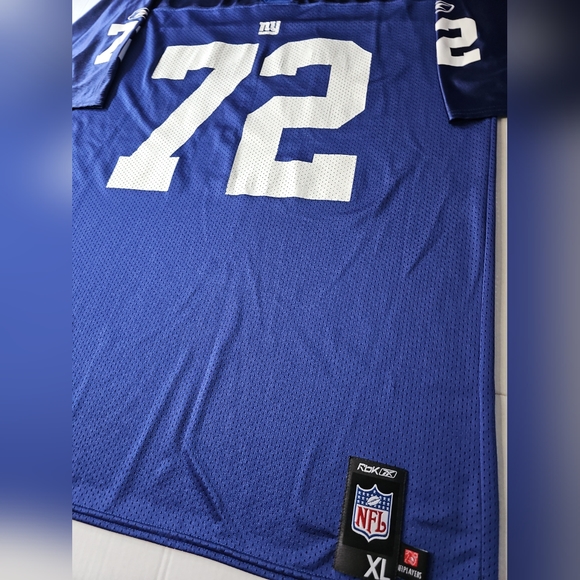 New York Giants Osi Umenyiora Reebok NFL Blue Jersey Men's size XL Football - Picture 3 of 12